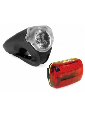Lucas Duralight 100 Lumen Silicone Front LED light with FREE rear